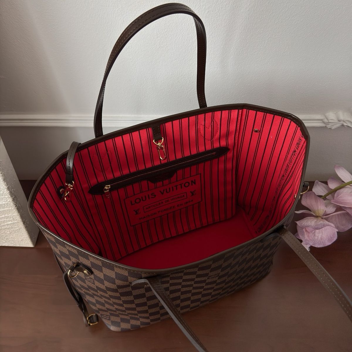 LV REVERSIBLE BAG + PURSE