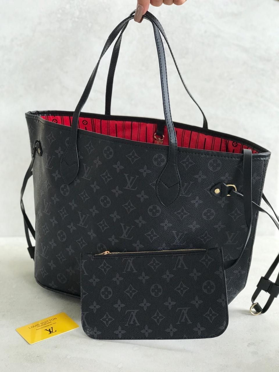 LV REVERSIBLE BAG + PURSE