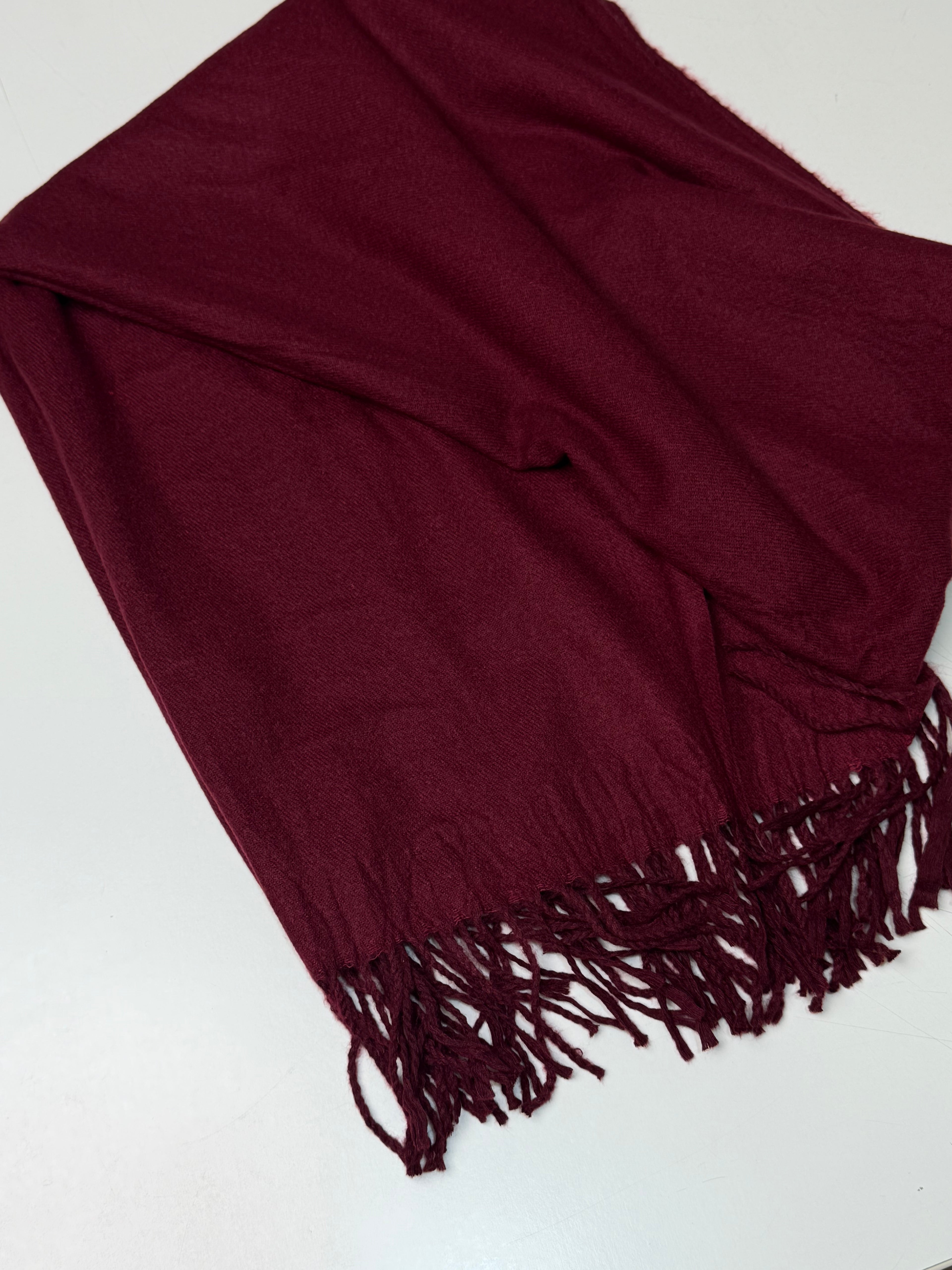 burgundy cashmere