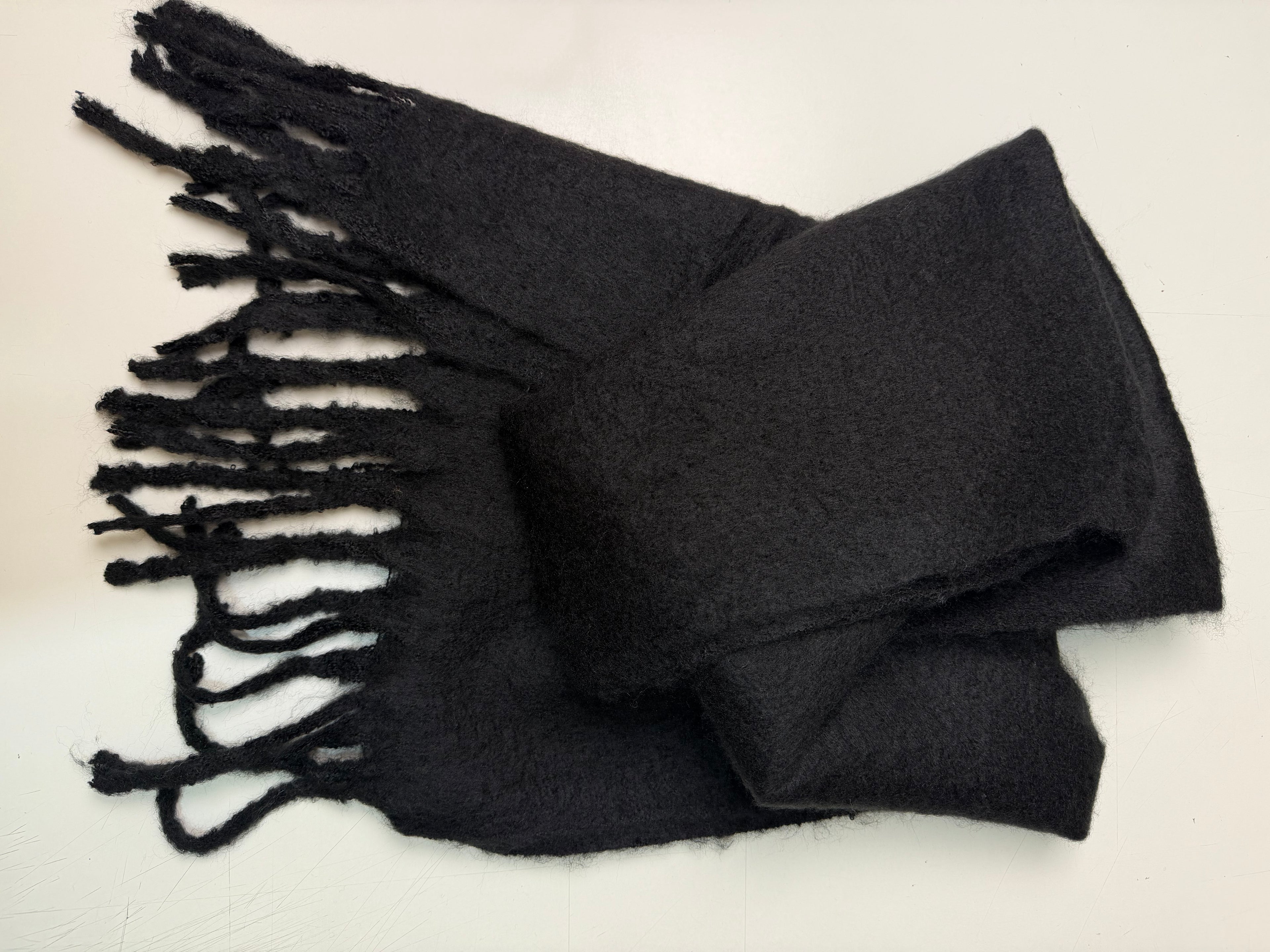 black scarf