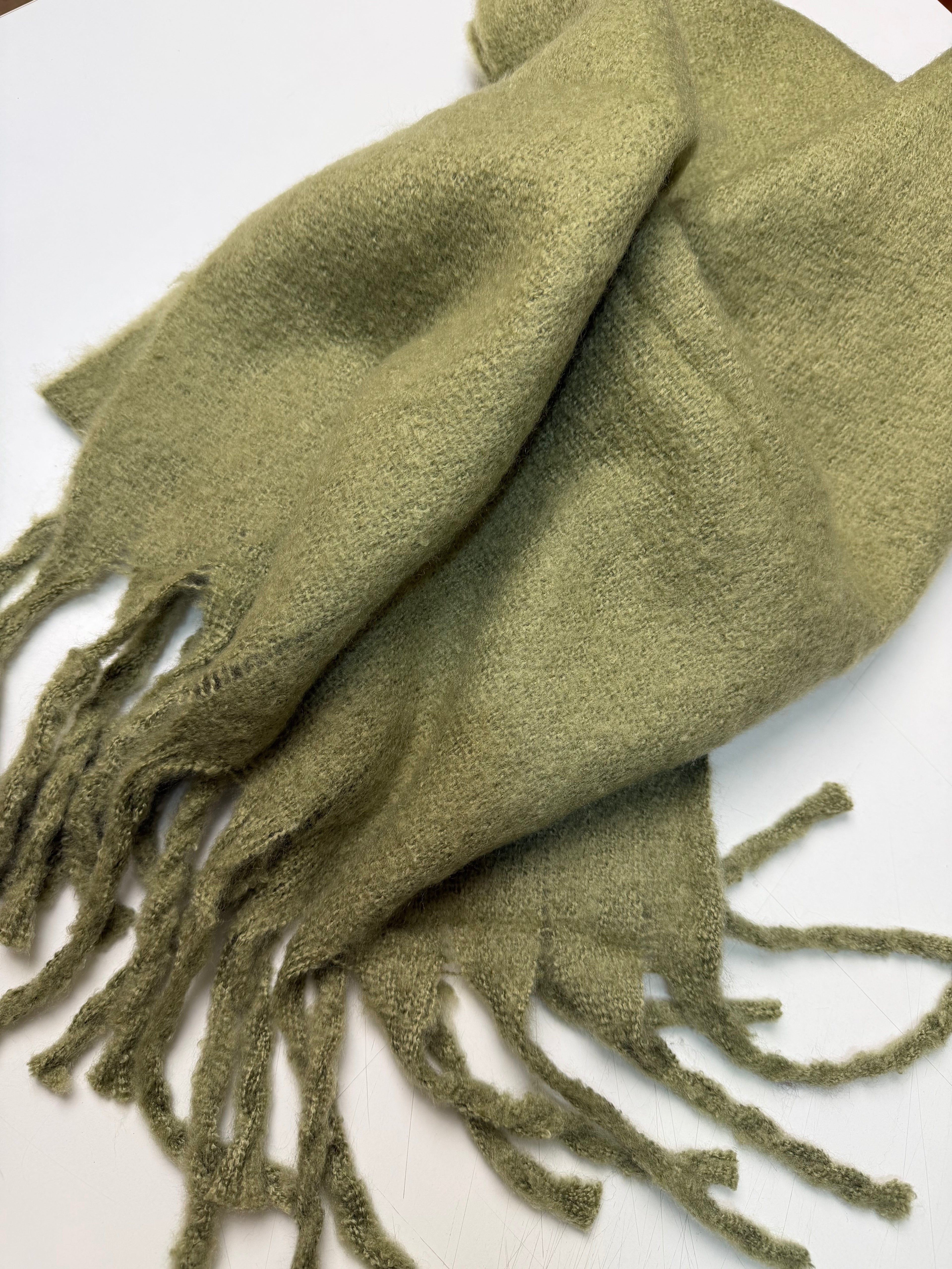 lightgreen scarf
