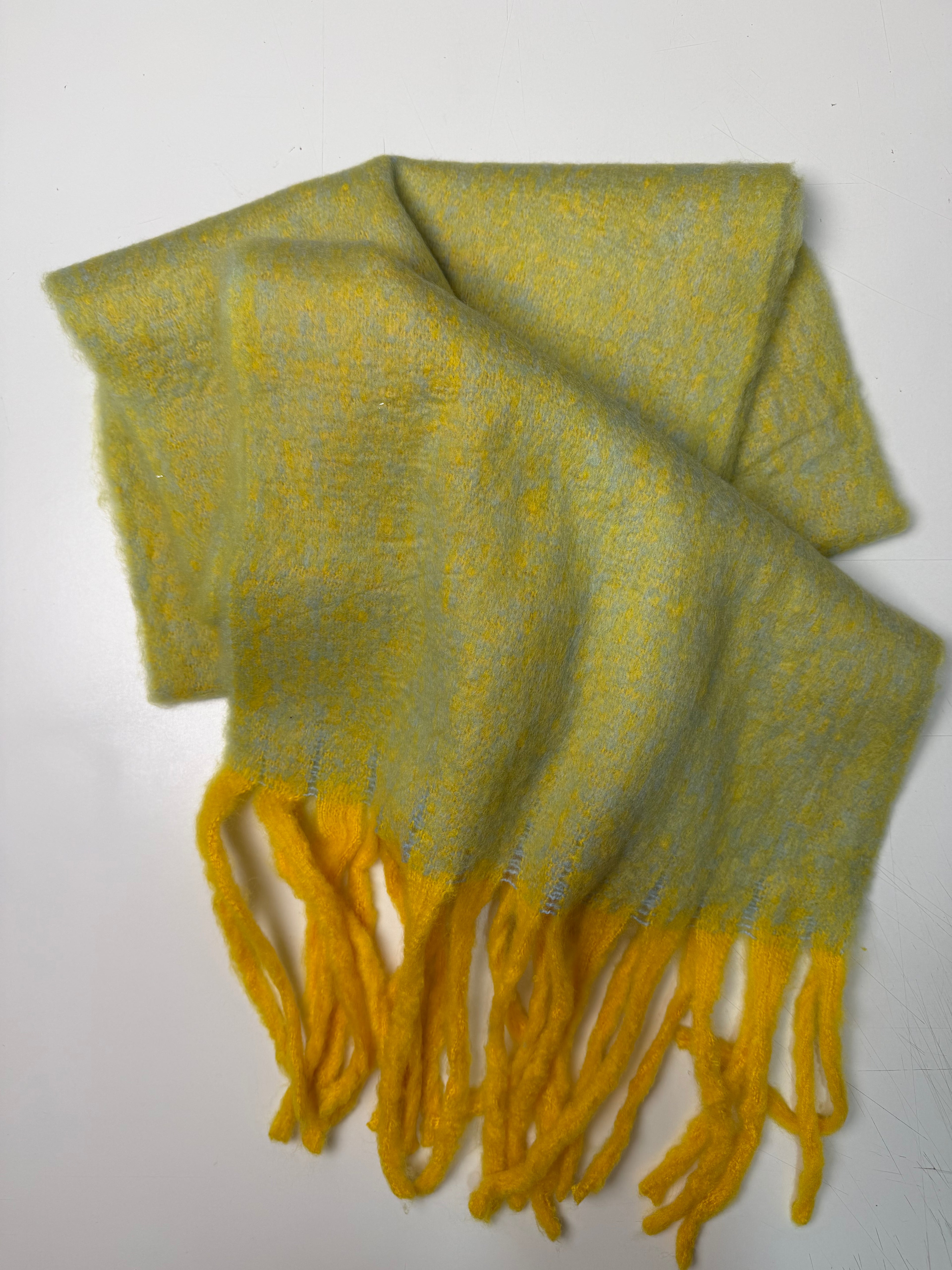 Two-Tone Scarf yellow