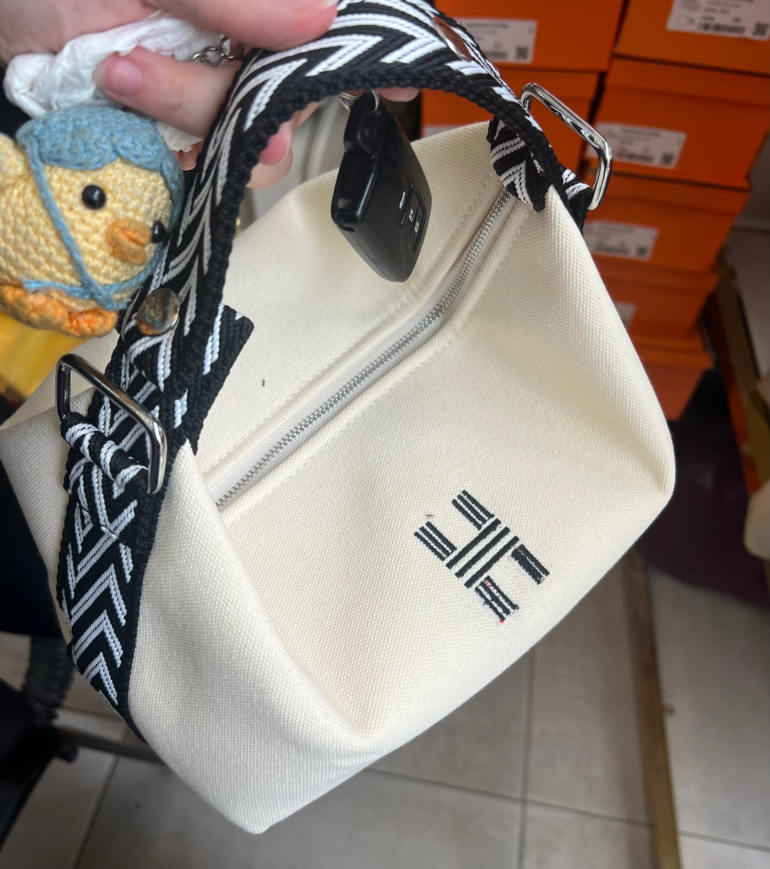 Hermes Bride-A-BRAC POUCH