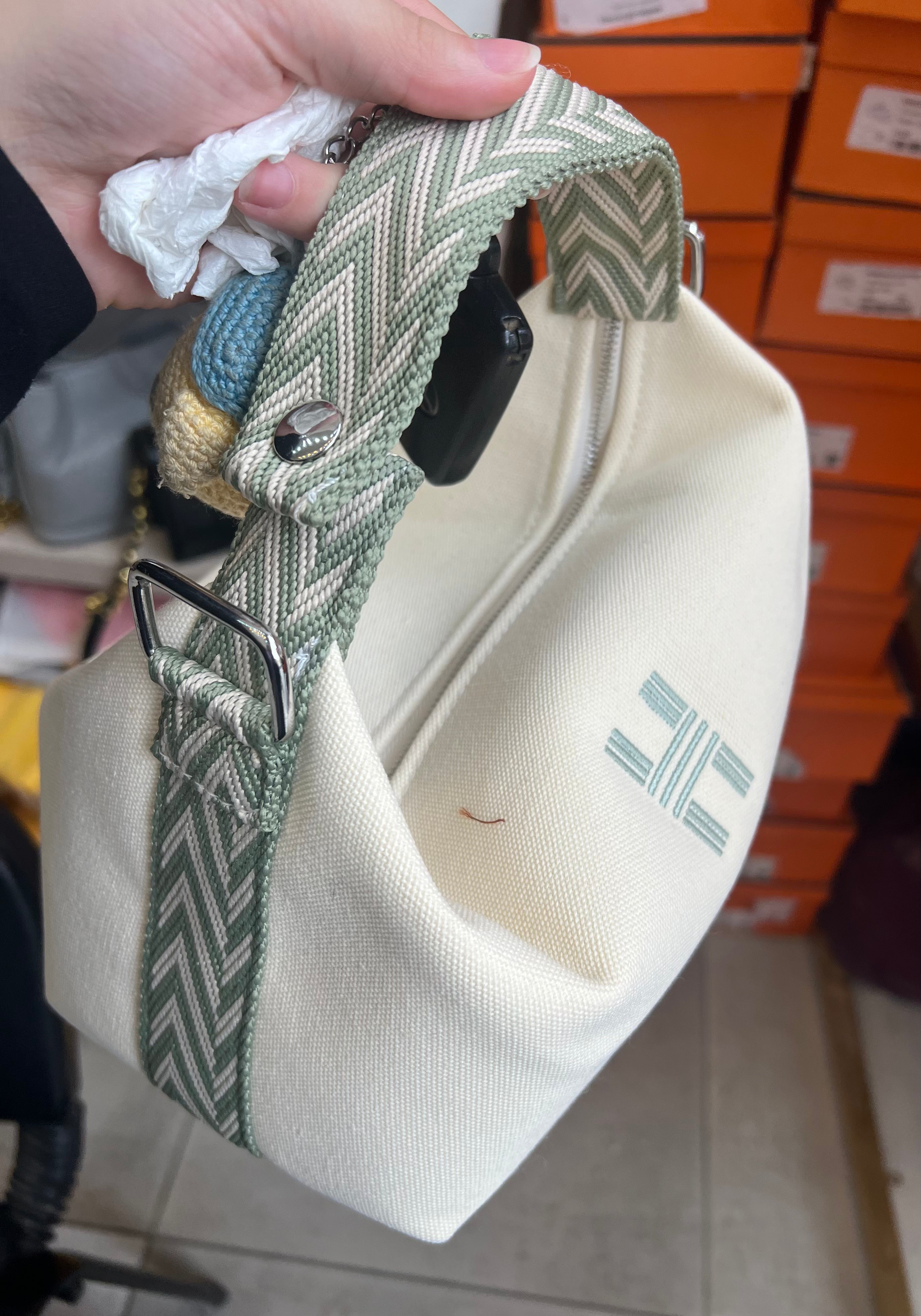 Hermes Bride-A-BRAC POUCH