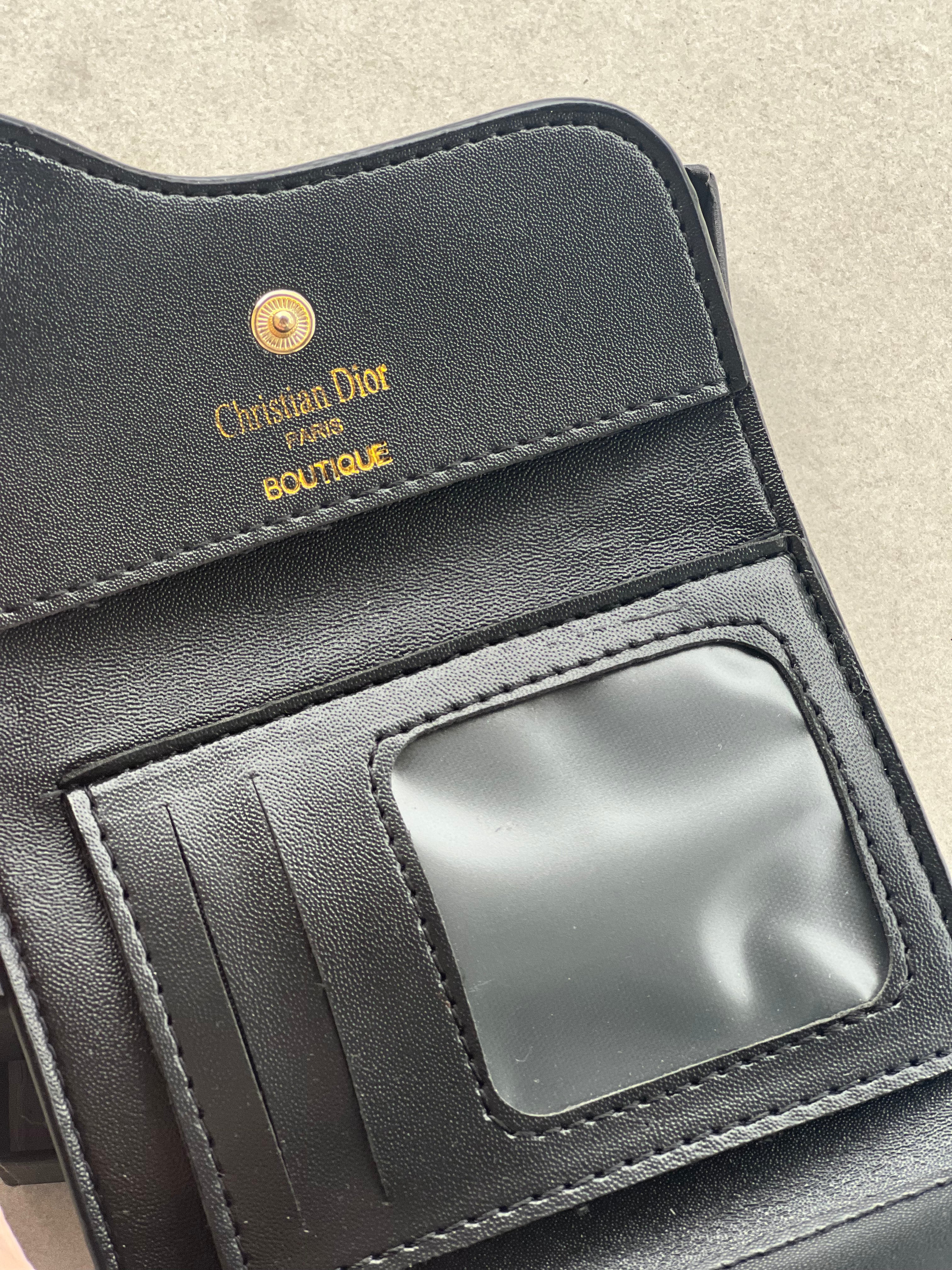 Dior black portmone