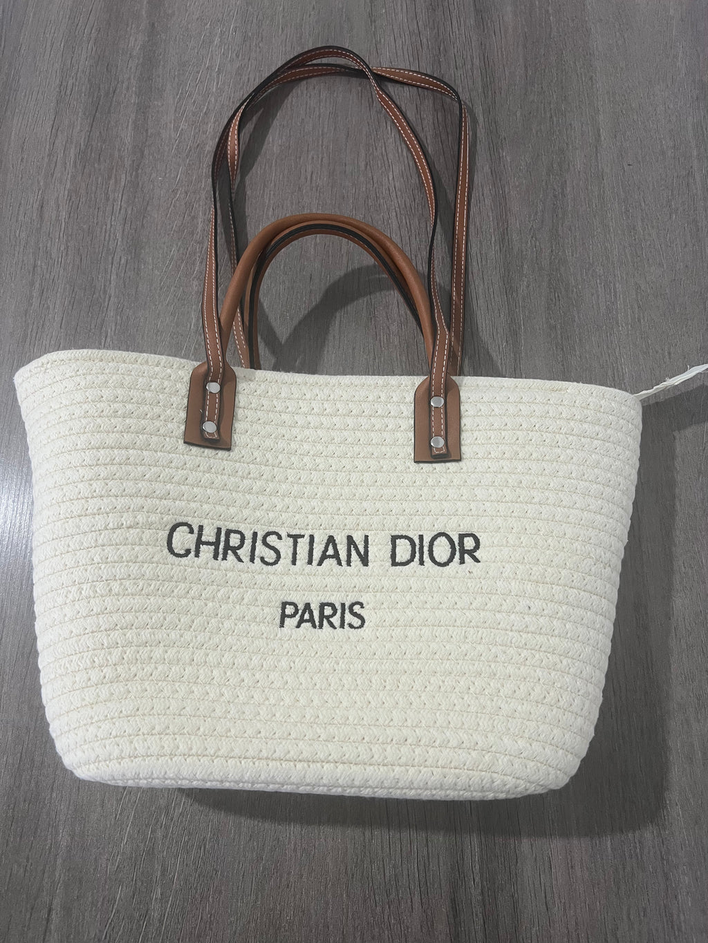 CHRISTIAN DIOR BEACH BAG