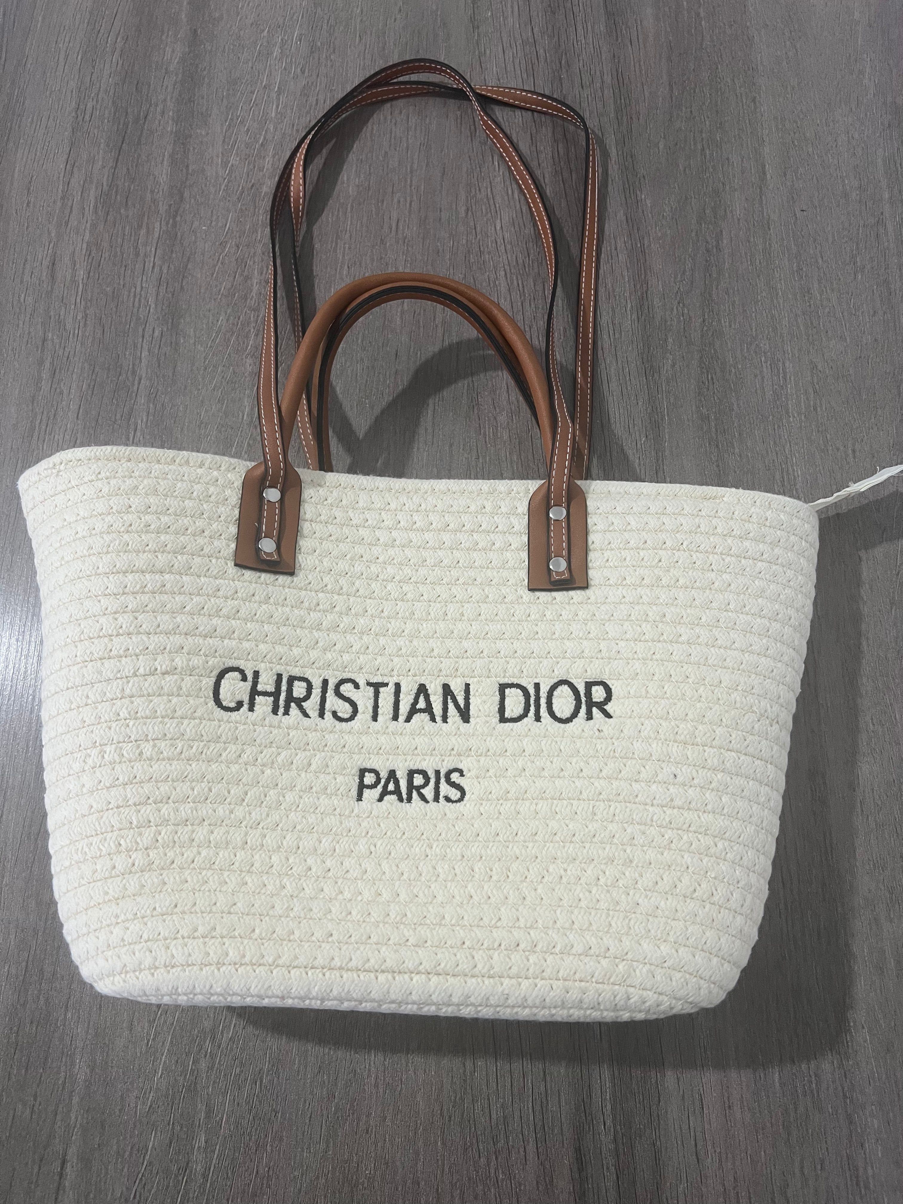 CHRISTIAN DIOR BEACH BAG