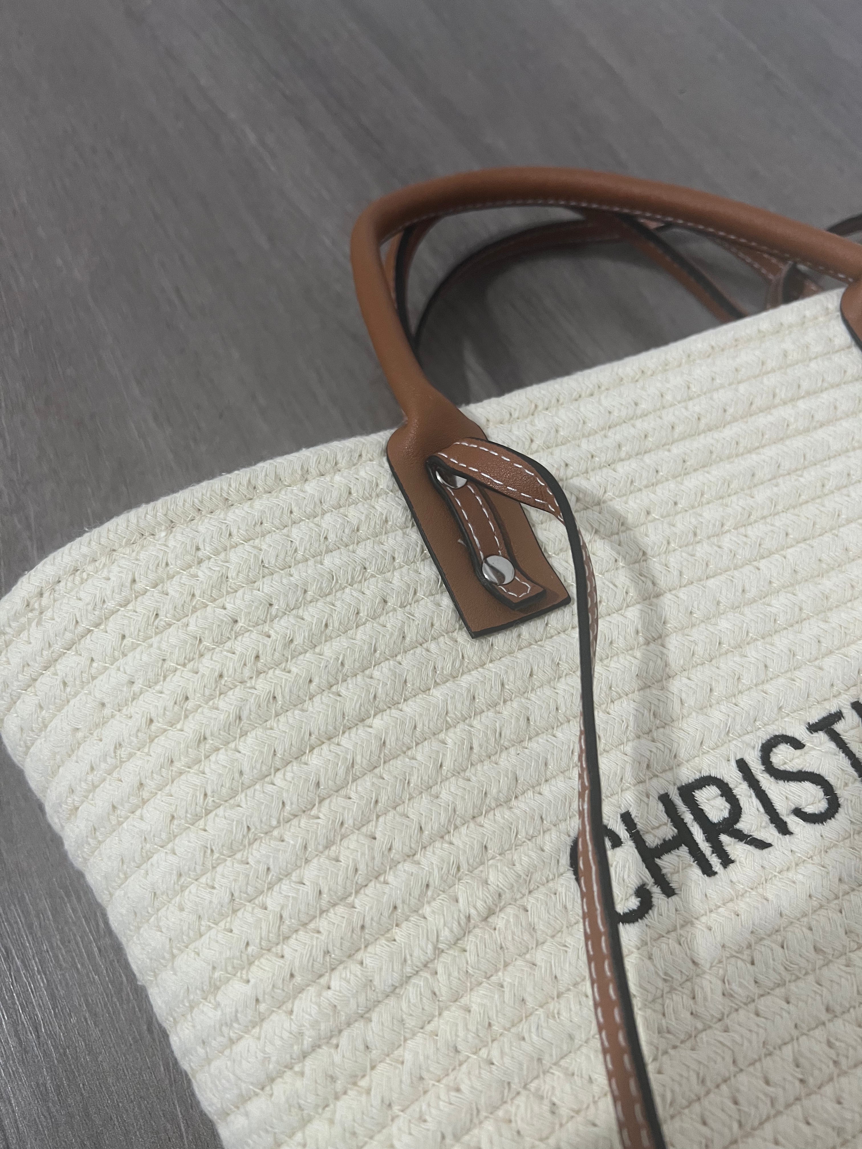 CHRISTIAN DIOR BEACH BAG