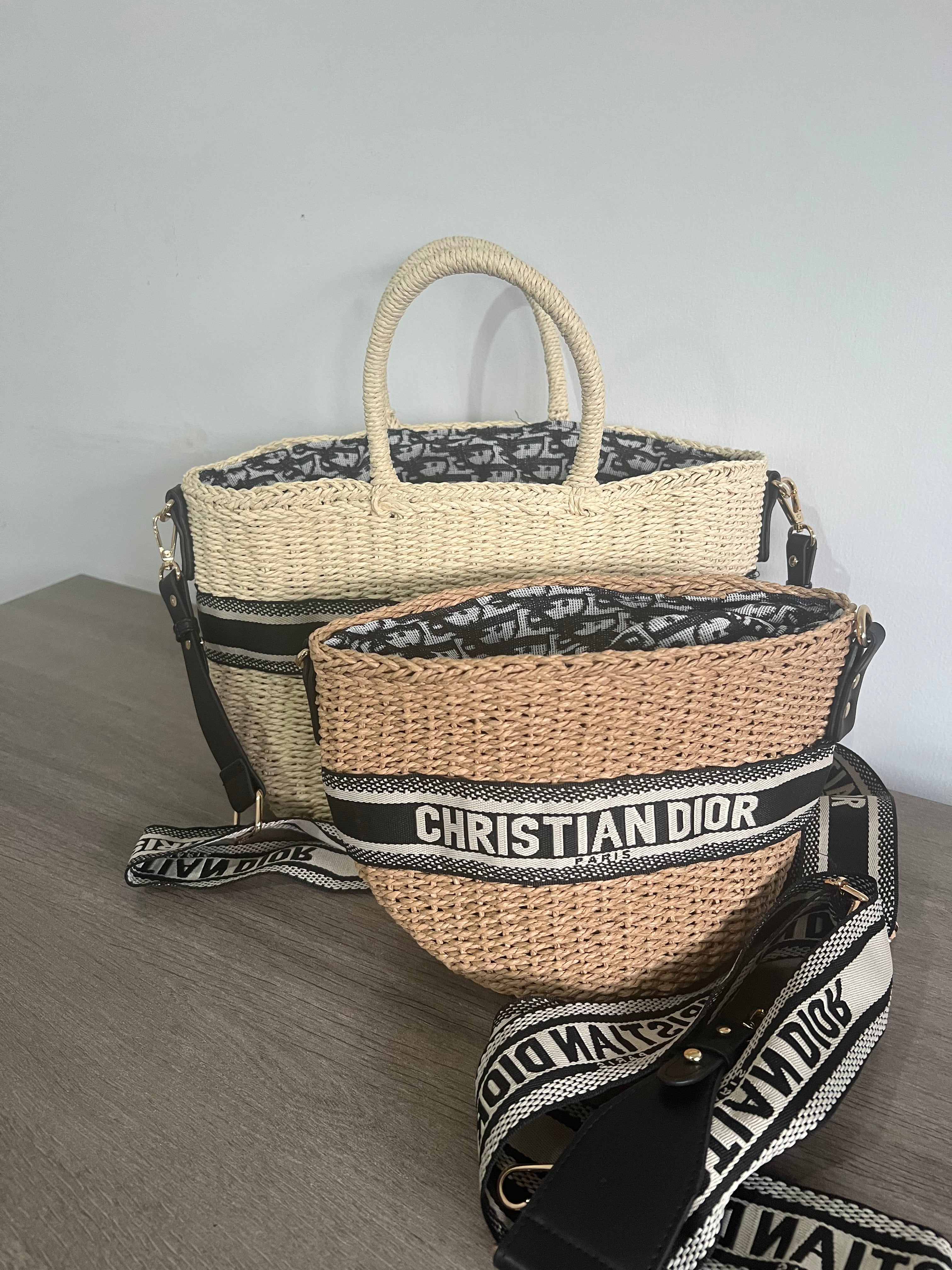 DIOR SMALL BEACH BAG
