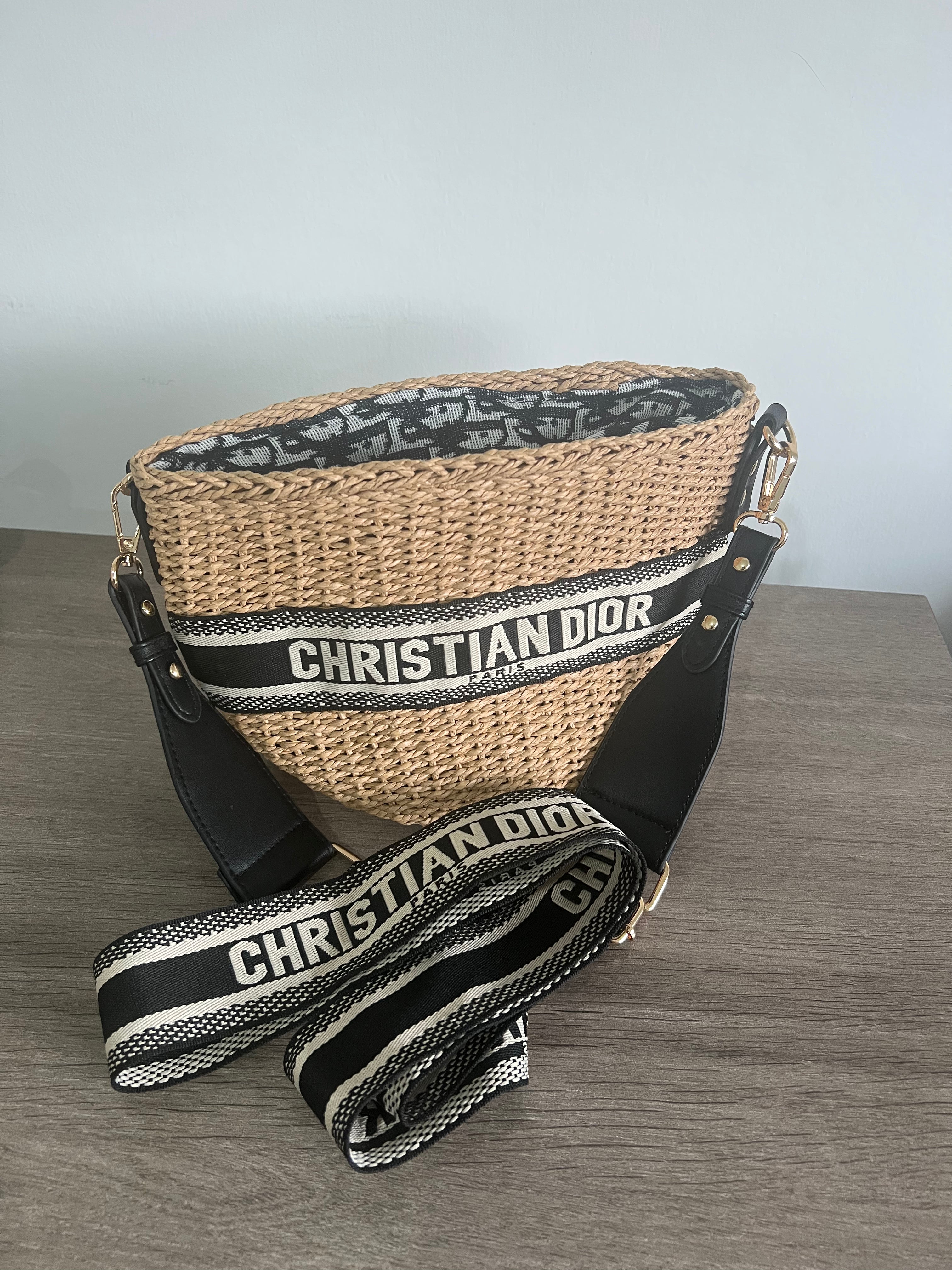 DIOR SMALL BEACH BAG