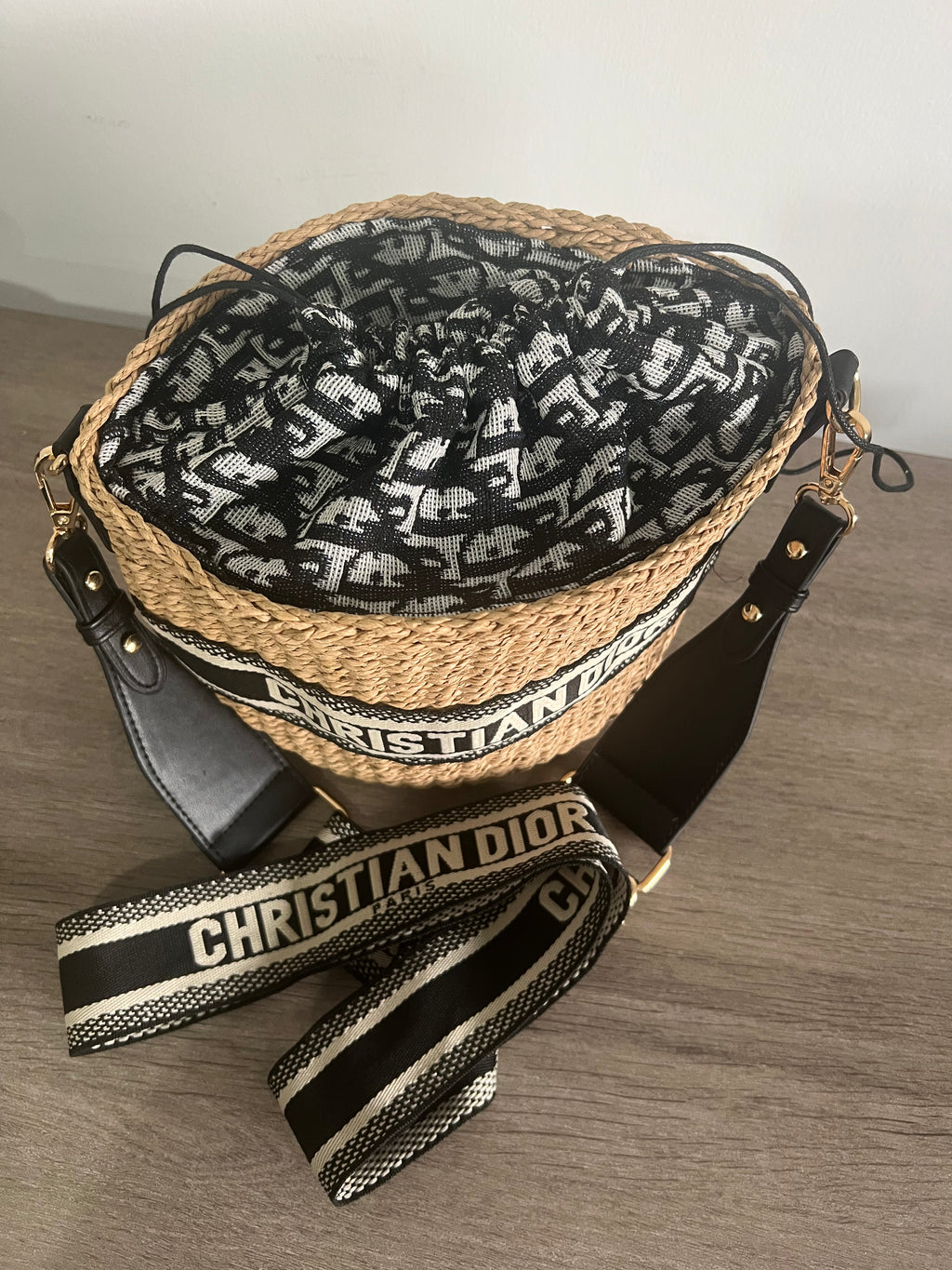 DIOR SMALL BEACH BAG