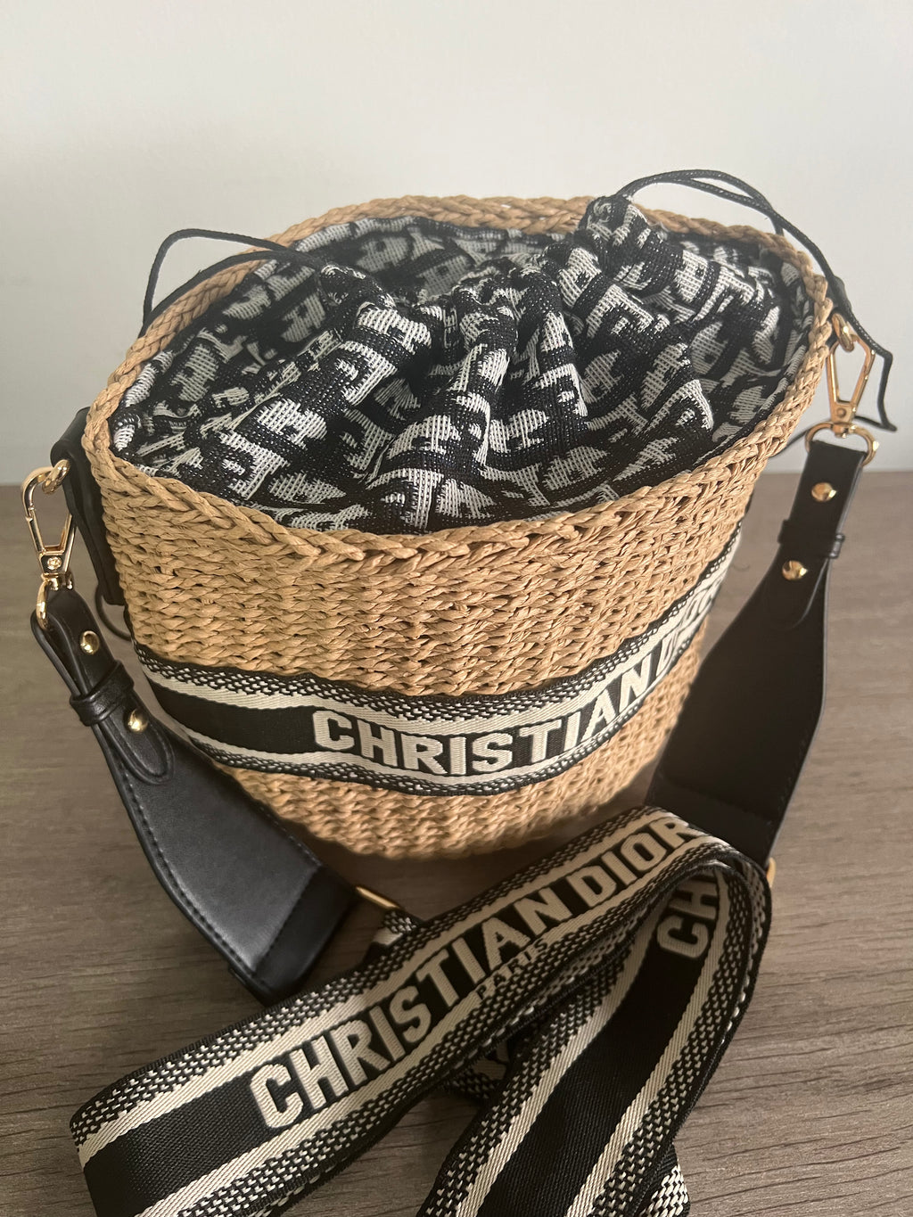 DIOR SMALL BEACH BAG
