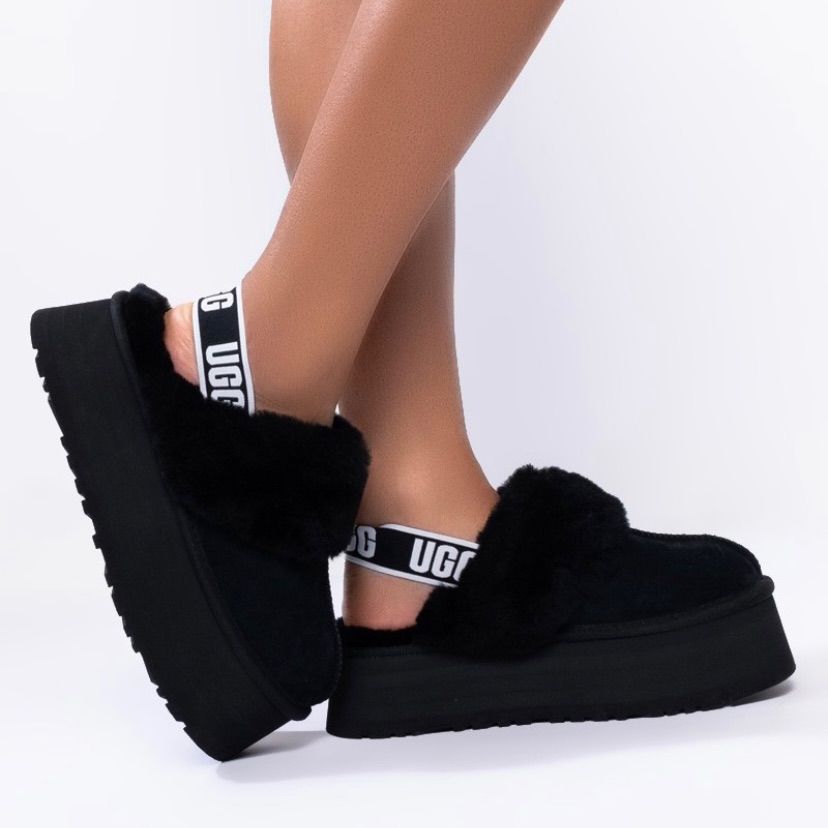 Cora Platform Ugg Slippers