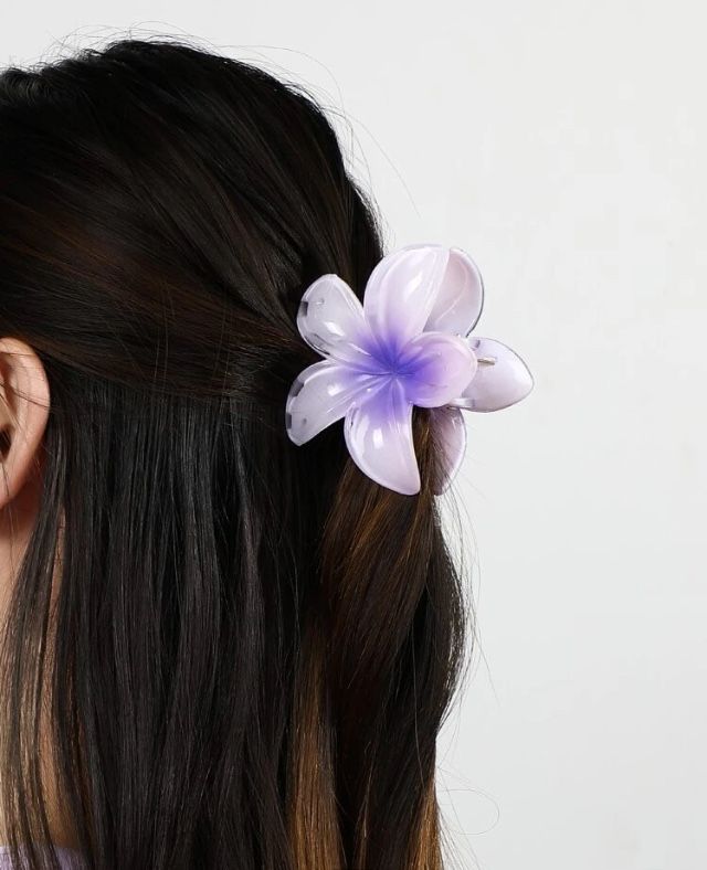 FLOWER HAIR CLIPS