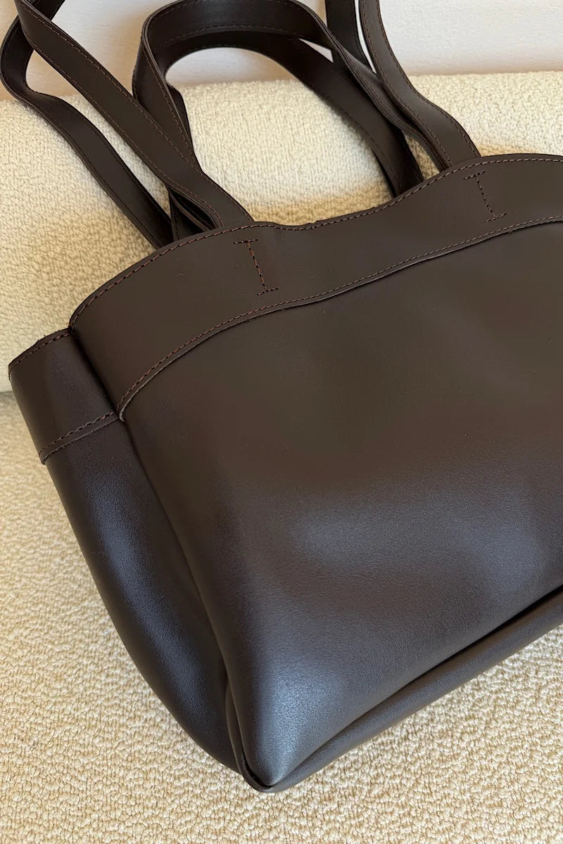 Mini Higgs Leather Brown + Purse